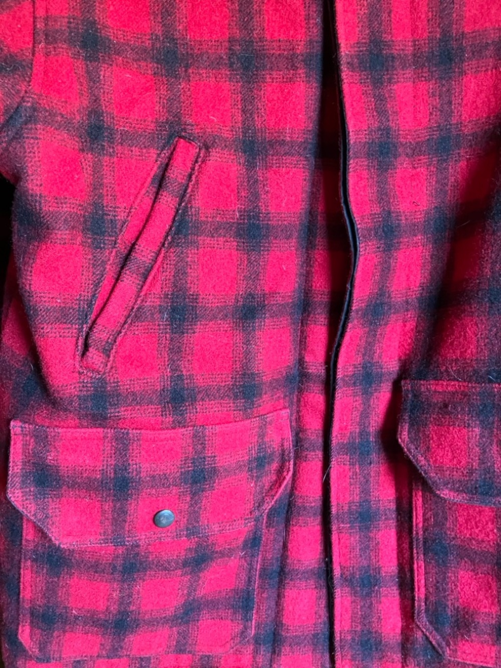 Vintage Woolrich Men’s Hunting Wool Insulated Jacket - Picture 5 of 10